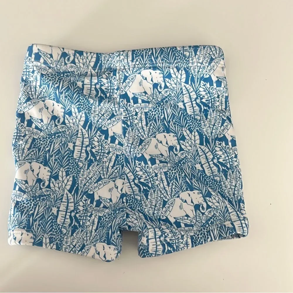 Janie and Jack Swim Shorts and Rashguard